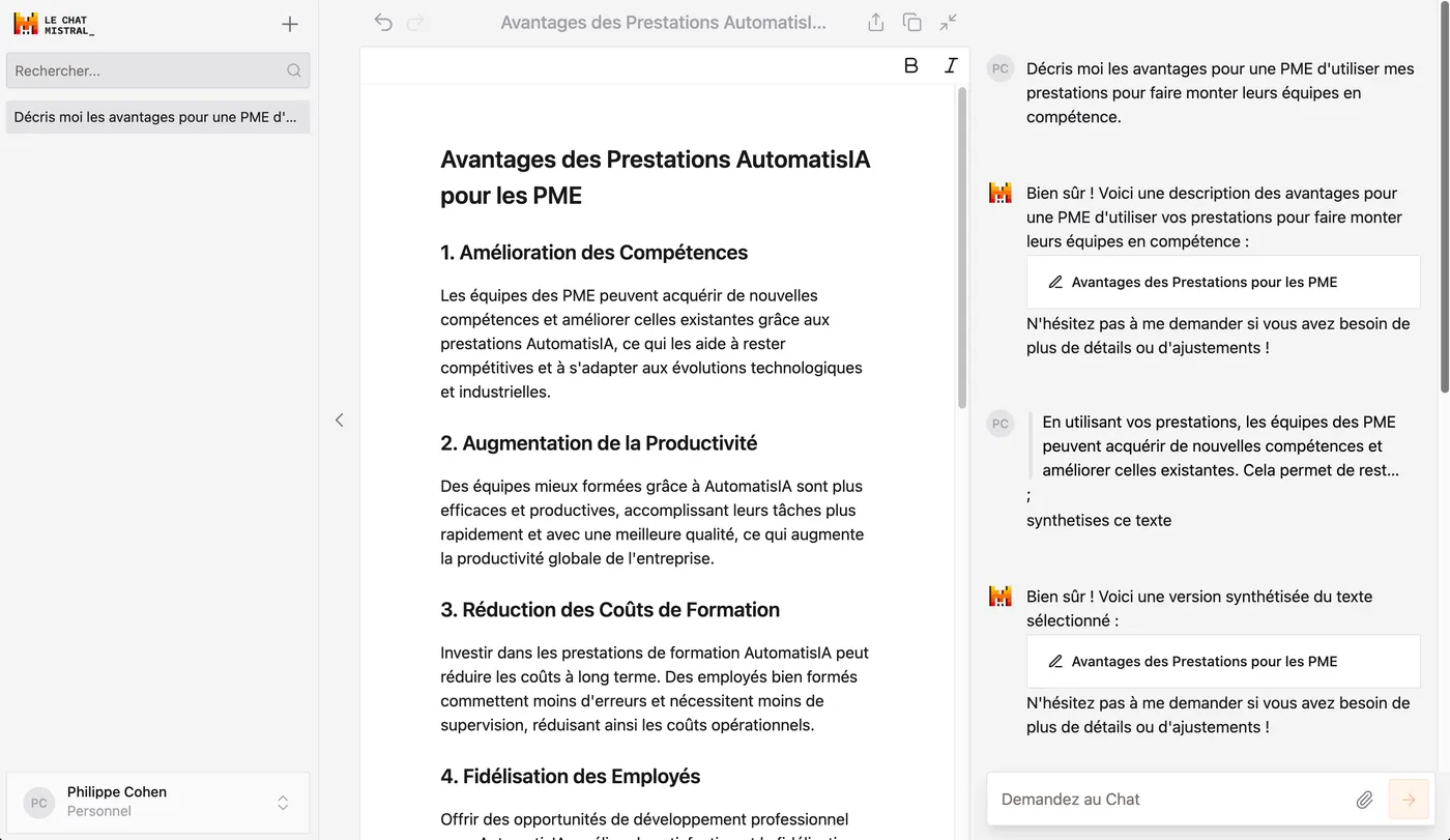 Le Chat de MistralAI : Une alternative gratuite et performante à ChatGPT !
